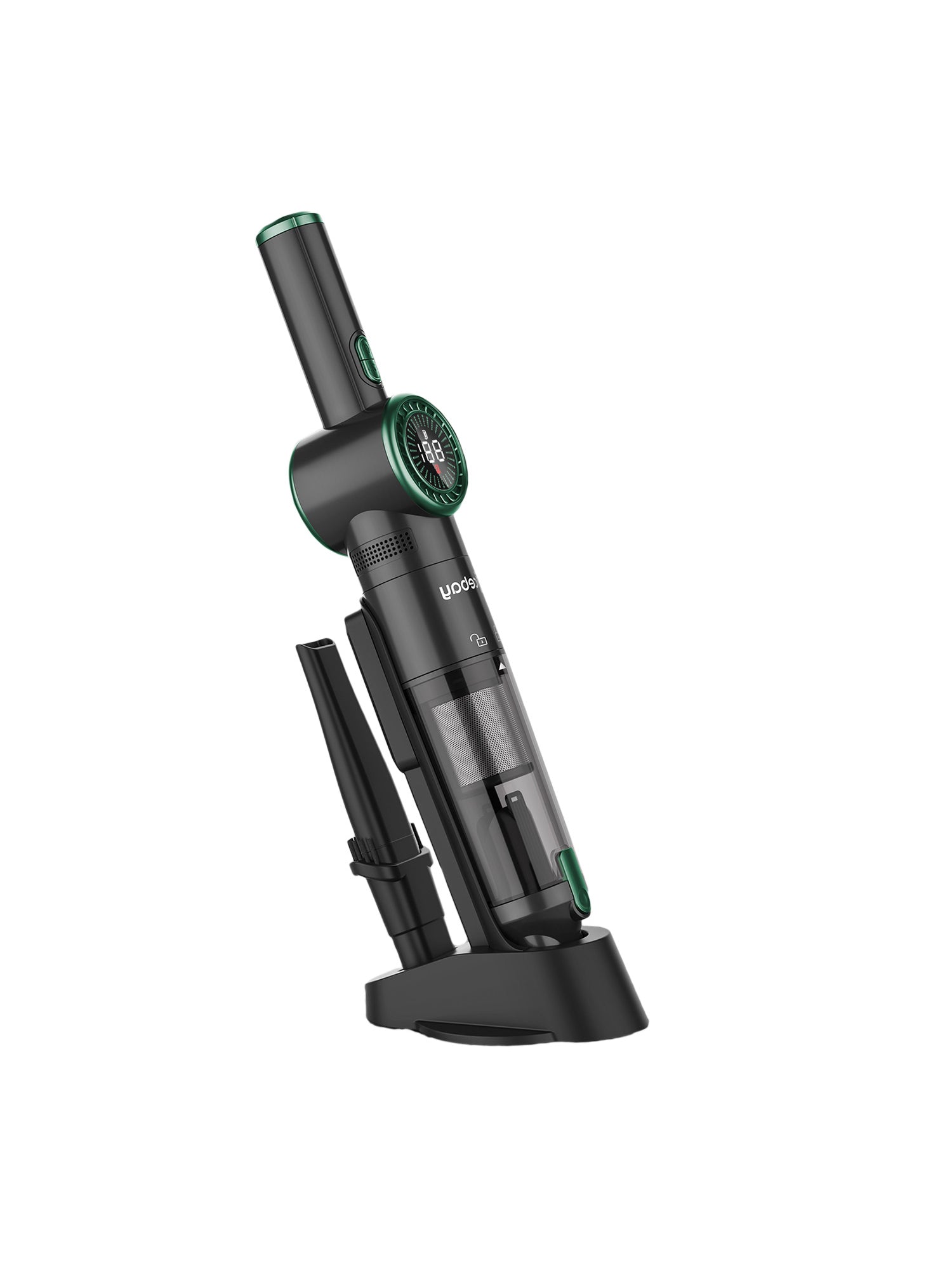 WHALL® Handheld Cordless Vacuum, 15KPA Portable Vacuum, LED Display, Fast Charge, Lightweight (New)